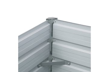 Korotettu kukkalaatikko galvanoitu teräs 320x40x45 cm vihreä - Vihreä - Puutarhakalusteet - Tarvikkeet ulos - Muut puutarhatarvikkeet - Ruukut ulkokäyttöön