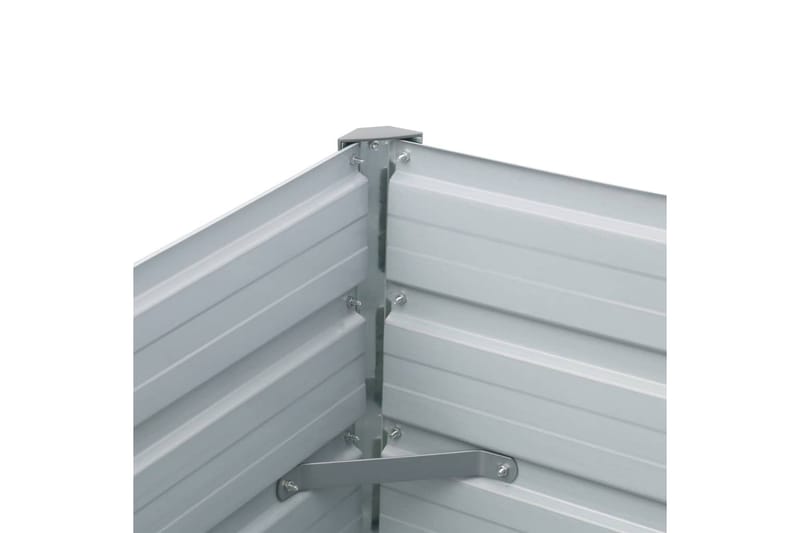 Korotettu kukkalaatikko galvanoitu teräs 320x40x45 cm vihreä - Vihreä - Puutarhakalusteet - Tarvikkeet ulos - Muut puutarhatarvikkeet - Ruukut ulkokäyttöön