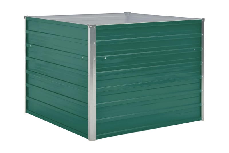 Korotettu puutarhalaatikko 100x100x77cm vihreä - Vihreä - Puutarhakalusteet - Tarvikkeet ulos - Muut puutarhatarvikkeet - Ruukut ulkokäyttöön
