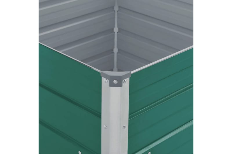 Korotettu puutarhalaatikko 100x100x77cm vihreä - Vihreä - Puutarhakalusteet - Tarvikkeet ulos - Muut puutarhatarvikkeet - Ruukut ulkokäyttöön