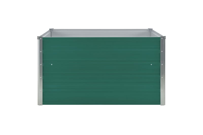 Korotettu puutarhalaatikko 100x100x45cm vihreä - Vihreä - Puutarhakalusteet - Tarvikkeet ulos - Muut puutarhatarvikkeet - Ruukut ulkokäyttöön