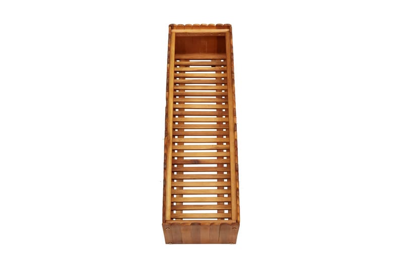 Kukkalaatikko 100x30x25 cm täysi akaasiapuu - Ruskea - Puutarhakalusteet - Tarvikkeet ulos - Muut puutarhatarvikkeet - Ruukut ulkokäyttöön