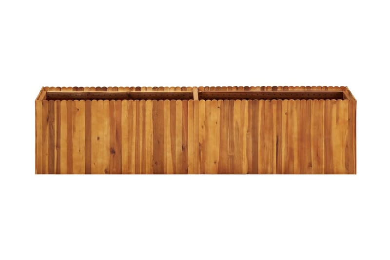 Kukkalaatikko 200x30x50 cm täysi akaasiapuu - Ruskea - Puutarhakalusteet - Tarvikkeet ulos - Muut puutarhatarvikkeet - Ruukut ulkokäyttöön