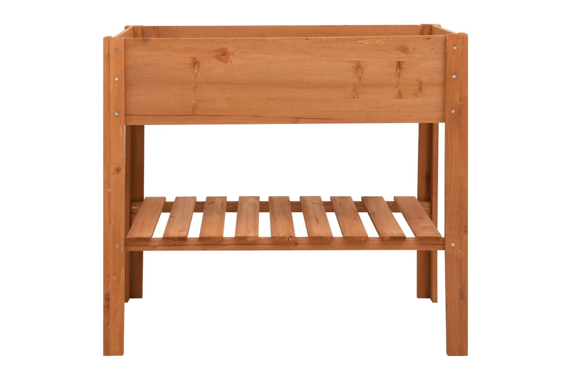Kukkalaatikko 88x43x80 cm Kuusi - Ruskea - Puutarhakalusteet - Tarvikkeet ulos - Muut puutarhatarvikkeet - Ruukut ulkokäyttöön