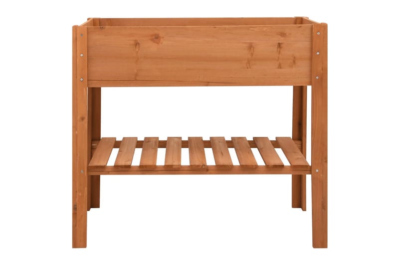 Kukkalaatikko 88x43x80 cm Kuusi - Ruskea - Puutarhakalusteet - Tarvikkeet ulos - Muut puutarhatarvikkeet - Ruukut ulkokäyttöön