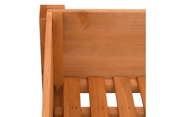 Kukkalaatikko 88x43x80 cm Kuusi - Ruskea - Puutarhakalusteet - Tarvikkeet ulos - Muut puutarhatarvikkeet - Ruukut ulkokäyttöön