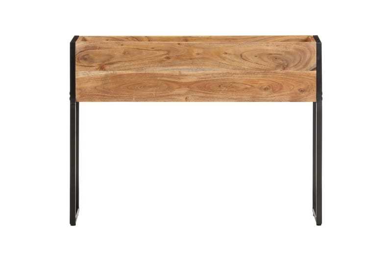 Kukkalaatikko 90x20x68 cm täysi akaasiapuu - Ruskea - Puutarhakalusteet - Tarvikkeet ulos - Muut puutarhatarvikkeet - Ruukut ulkokäyttöön