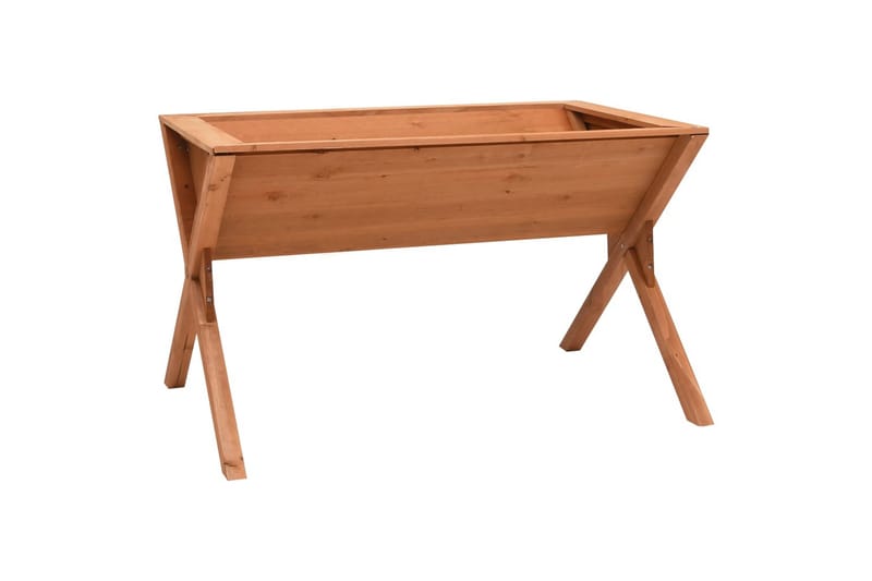 Kukkalaatikko 90x55x56 cm Kuusi - Ruskea - Puutarhakalusteet - Tarvikkeet ulos - Muut puutarhatarvikkeet - Ruukut ulkokäyttöön