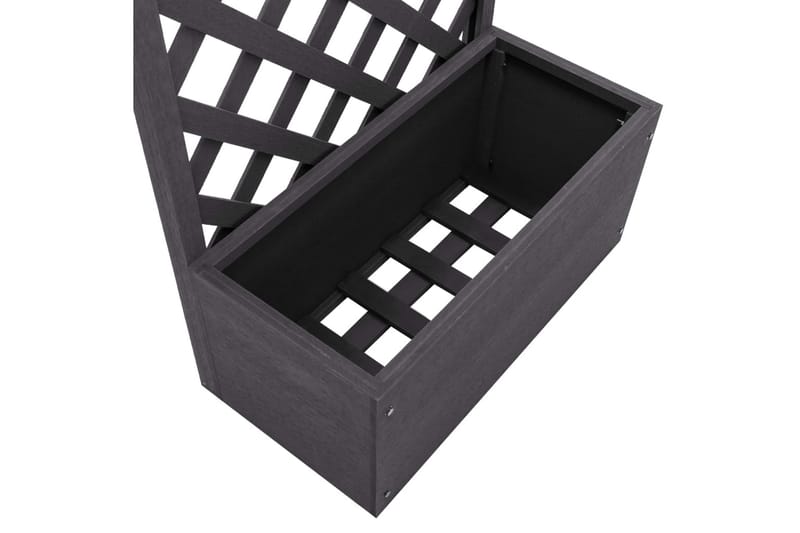 Kukkalaatikko säleiköllä 70x30x135 cm WPC - Puutarhakalusteet - Tarvikkeet ulos - Muut puutarhatarvikkeet - Ruukut ulkokäyttöön