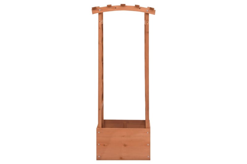 Kukkalaatikko säleiköllä ja kaarella 49x39x117 cm kuusi - Puutarhakalusteet - Tarvikkeet ulos - Muut puutarhatarvikkeet - Ruukut ulkokäyttöön