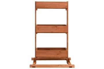 Kukkateline 52x30x78 cm kuusi - Ruskea - Puutarhakalusteet - Tarvikkeet ulos - Muut puutarhatarvikkeet - Ruukut ulkokäyttöön