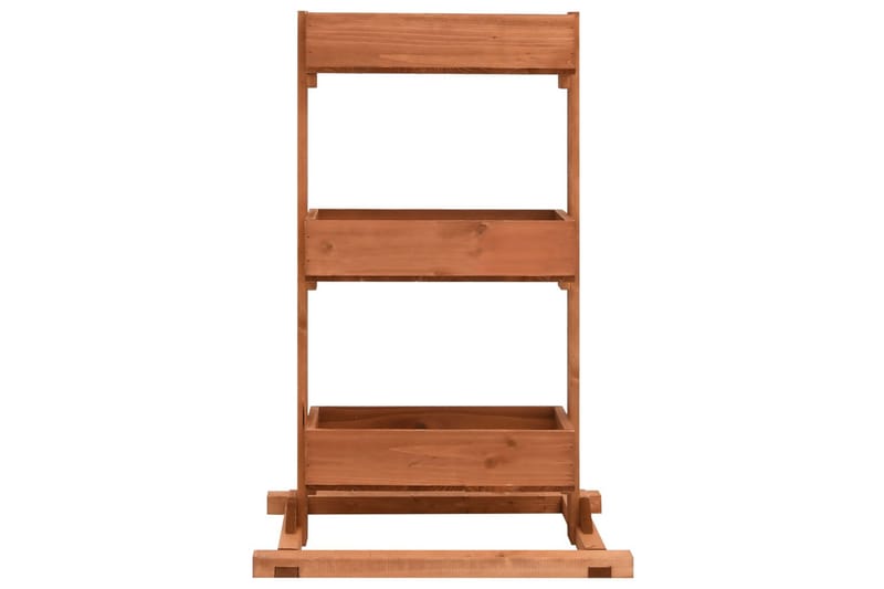 Kukkateline 52x30x78 cm kuusi - Ruskea - Puutarhakalusteet - Tarvikkeet ulos - Muut puutarhatarvikkeet - Ruukut ulkokäyttöön