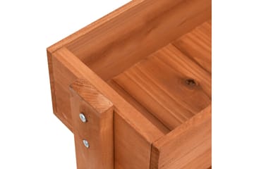 Kukkateline 52x30x78 cm kuusi - Ruskea - Puutarhakalusteet - Tarvikkeet ulos - Muut puutarhatarvikkeet - Ruukut ulkokäyttöön
