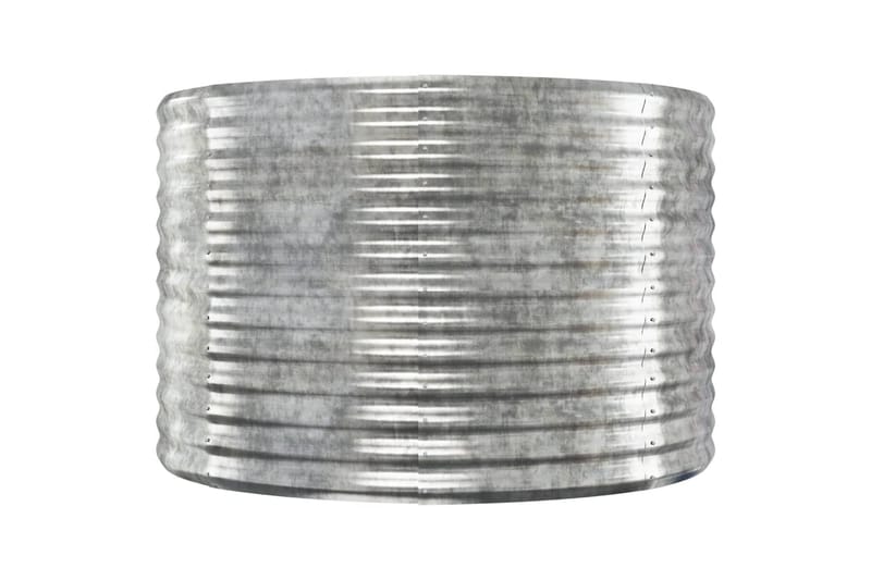 Puutarhakukkalaatikko jauhemaalattu teräs 322x100x68 cm hope - Hopea - Puutarhakalusteet - Tarvikkeet ulos - Muut puutarhatarvikkeet - Ruukut ulkokäyttöön