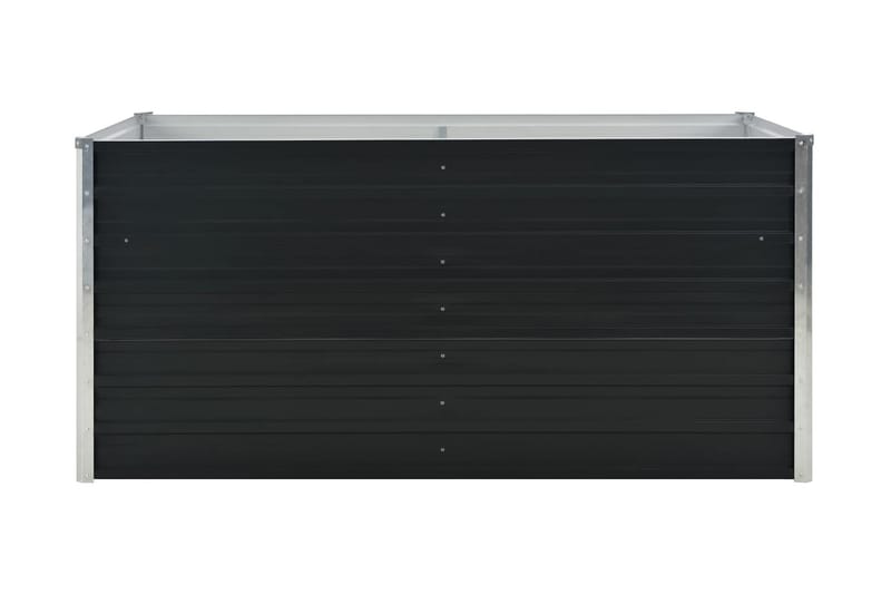 Puutarhalaatikko 160x80x77cm galvanoitu teräs antrasiitti - Antrasiitti - Puutarhakalusteet - Tarvikkeet ulos - Muut puutarhatarvikkeet - Ruukut ulkokäyttöön
