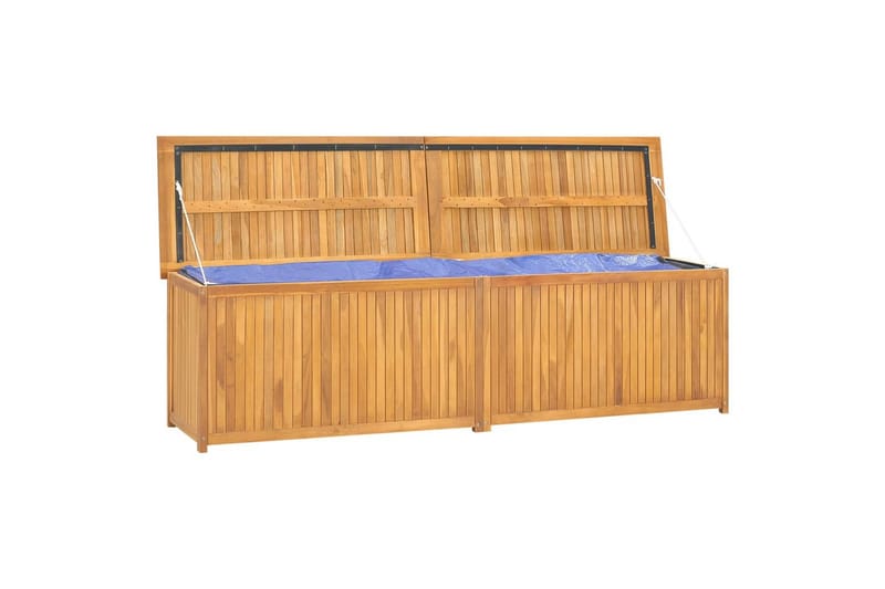 Puutarhalaatikko 200x50x53 cm täysi tiikki - Ruskea - Puutarhakalusteet - Tarvikkeet ulos - Muut puutarhatarvikkeet - Ruukut ulkokäyttöön