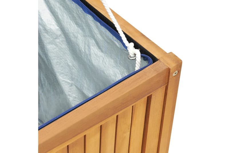Puutarhalaatikko 200x50x53 cm täysi tiikki - Ruskea - Puutarhakalusteet - Tarvikkeet ulos - Muut puutarhatarvikkeet - Ruukut ulkokäyttöön