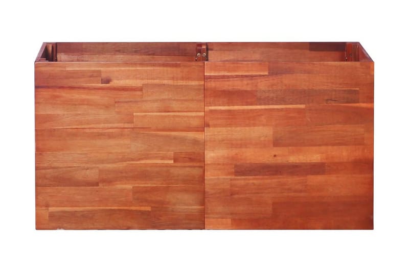 Puutarhan korotettu kukkalaatikko akaasiapuu 100x50x50 cm - Ruskea - Puutarhakalusteet - Tarvikkeet ulos - Muut puutarhatarvikkeet - Ruukut ulkokäyttöön