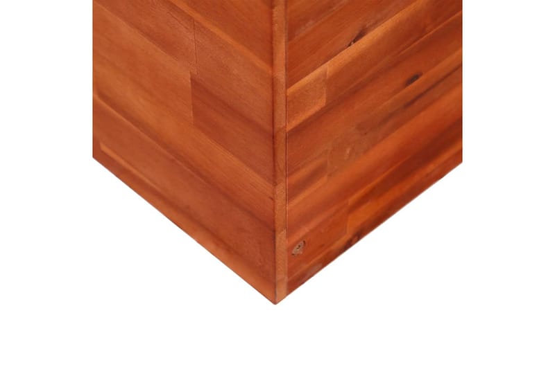 Puutarhan korotettu kukkalaatikko akaasiapuu 100x50x50 cm - Ruskea - Puutarhakalusteet - Tarvikkeet ulos - Muut puutarhatarvikkeet - Ruukut ulkokäyttöön