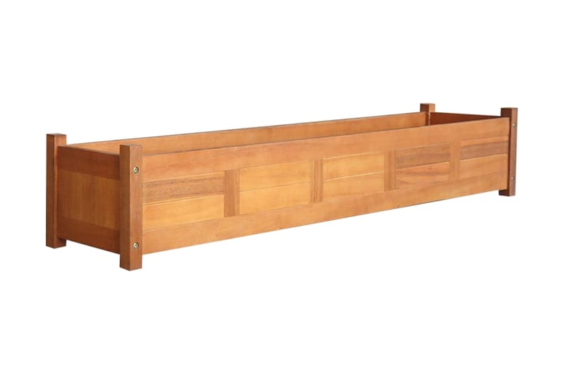 Puutarhan korotettu kukkalaatikko akaasiapuu 150x30x25 cm - Ruskea - Puutarhakalusteet - Tarvikkeet ulos - Muut puutarhatarvikkeet - Ruukut ulkokäyttöön