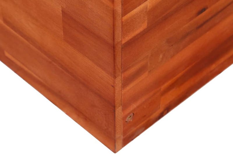 Puutarhan korotettu kukkalaatikko akaasiapuu 150x50x50 cm - Ruskea - Puutarhakalusteet - Tarvikkeet ulos - Muut puutarhatarvikkeet - Ruukut ulkokäyttöön