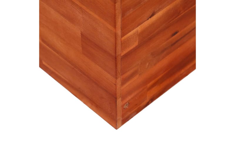 Puutarhan korotettu kukkalaatikko akaasiapuu 200x50x50 cm - Ruskea - Puutarhakalusteet - Tarvikkeet ulos - Muut puutarhatarvikkeet - Ruukut ulkokäyttöön