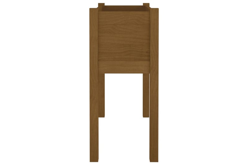 Puutarhan kukkalaatikko hunajanruskea 70x31x70 cm täysi mänt - Ruskea - Puutarhakalusteet - Tarvikkeet ulos - Muut puutarhatarvikkeet - Ruukut ulkokäyttöön