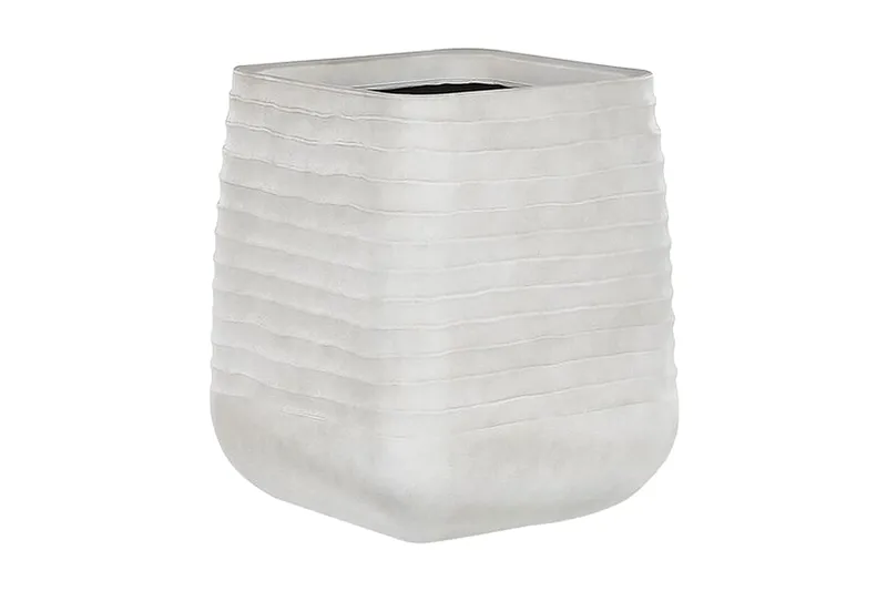 Ruukku 50 x 50 x 49 cm Valkoinen PARIKIA, Valkoinen