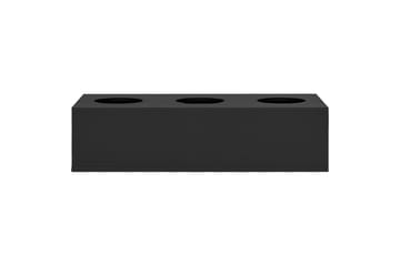 Toimiston kukkalaatikko antrasiitti 90x40x23 cm teräs - Puutarhakalusteet - Tarvikkeet ulos - Muut puutarhatarvikkeet - Ruukut ulkokäyttöön