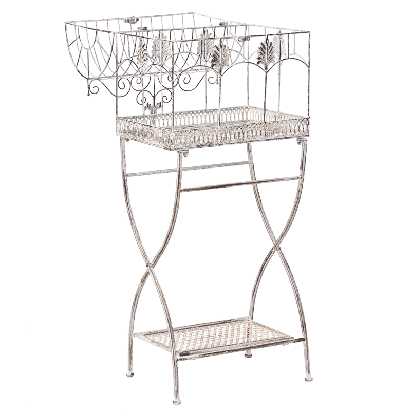 Setti 2 hyllyä ulos Sicily 43/37 cm 30/27 cm - Harmaa - Puutarhakalusteet - Tarvikkeet ulos - Muut puutarhatarvikkeet - Hylly ulkokäyttöön