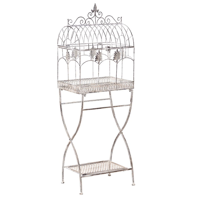 Setti 2 hyllyä ulos Sicily 43/37 cm 30/27 cm - Harmaa - Puutarhakalusteet - Tarvikkeet ulos - Muut puutarhatarvikkeet - Hylly ulkokäyttöön