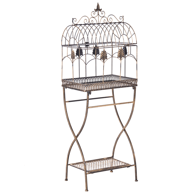 Setti 2 hyllyä ulos Sicily 43/37 cm 30/27 cm - Musta - Puutarhakalusteet - Tarvikkeet ulos - Muut puutarhatarvikkeet - Hylly ulkokäyttöön