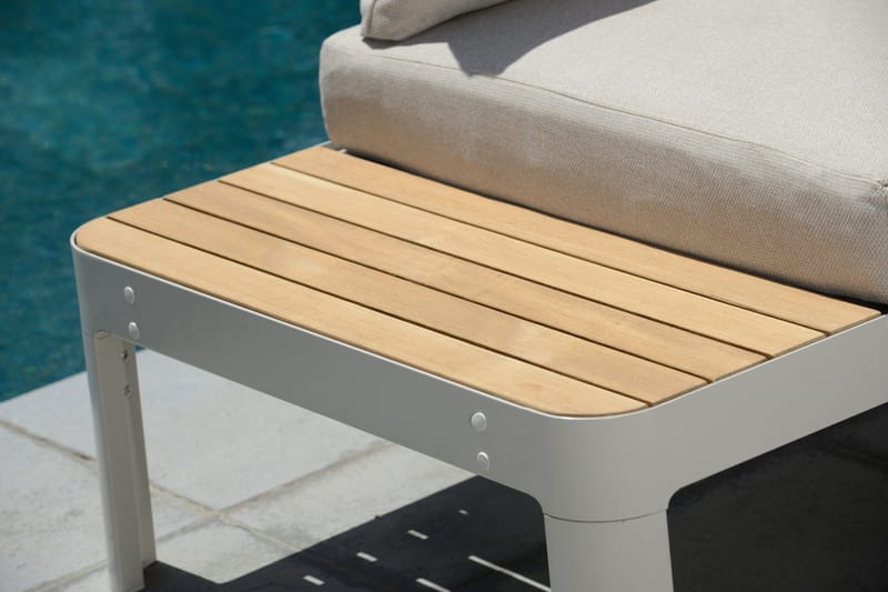 Portals Ulkomodulisetti 2× 2-istuttavat sohvat - Korallihiekka - Puutarhakalusteet - Terassiryhmät - Oleskeluryhmät