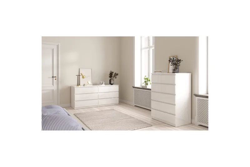 Salomns Lipasto 70,1 cm - Valkoinen - Säilytys - Säilytyskalusteet - Lipasto