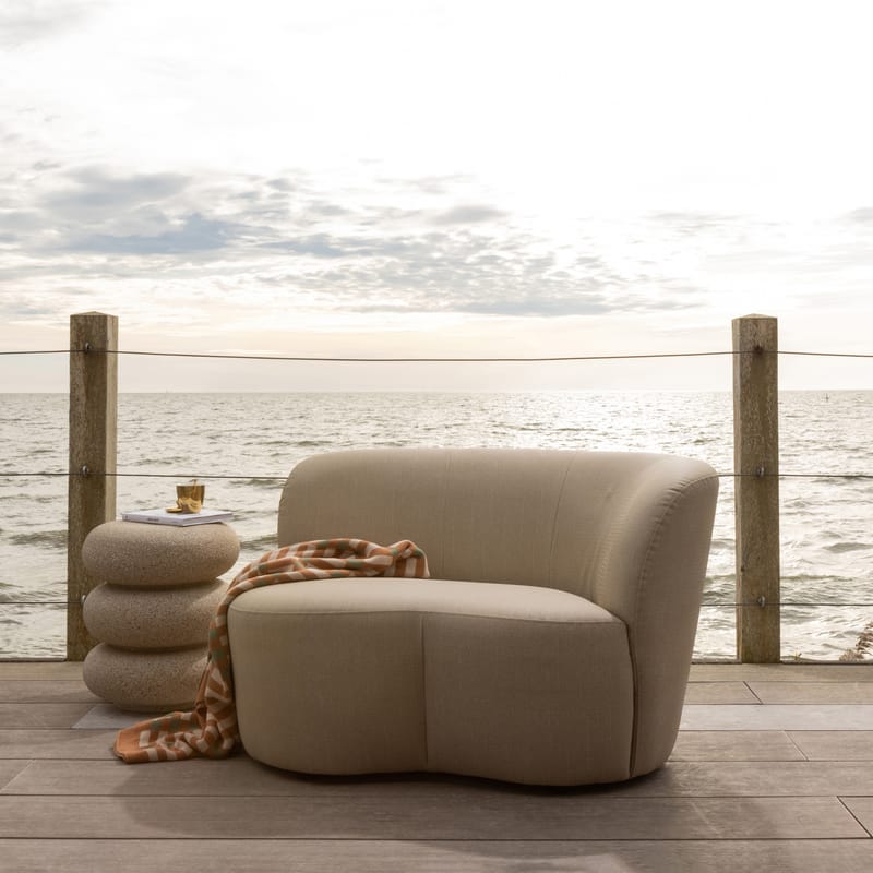 2-istuttava sohva Stone ulkokäyttöön oikea - Hiekka - Puutarhakalusteet - Tarvikkeet ulos - Tee se itse-moduulit