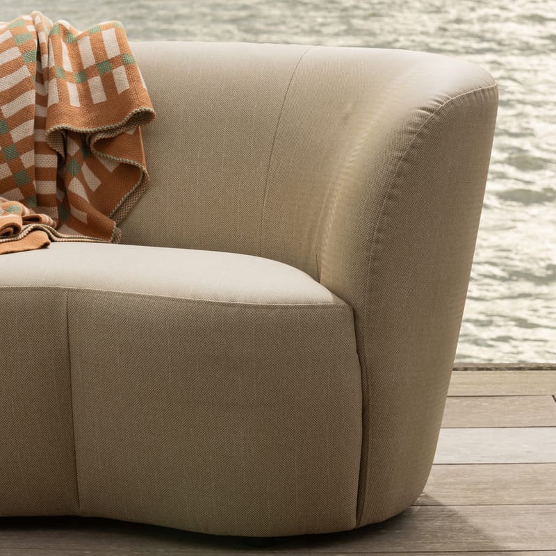 2-istuttava sohva Stone ulkokäyttöön oikea - Hiekka - Puutarhakalusteet - Tarvikkeet ulos - Tee se itse-moduulit