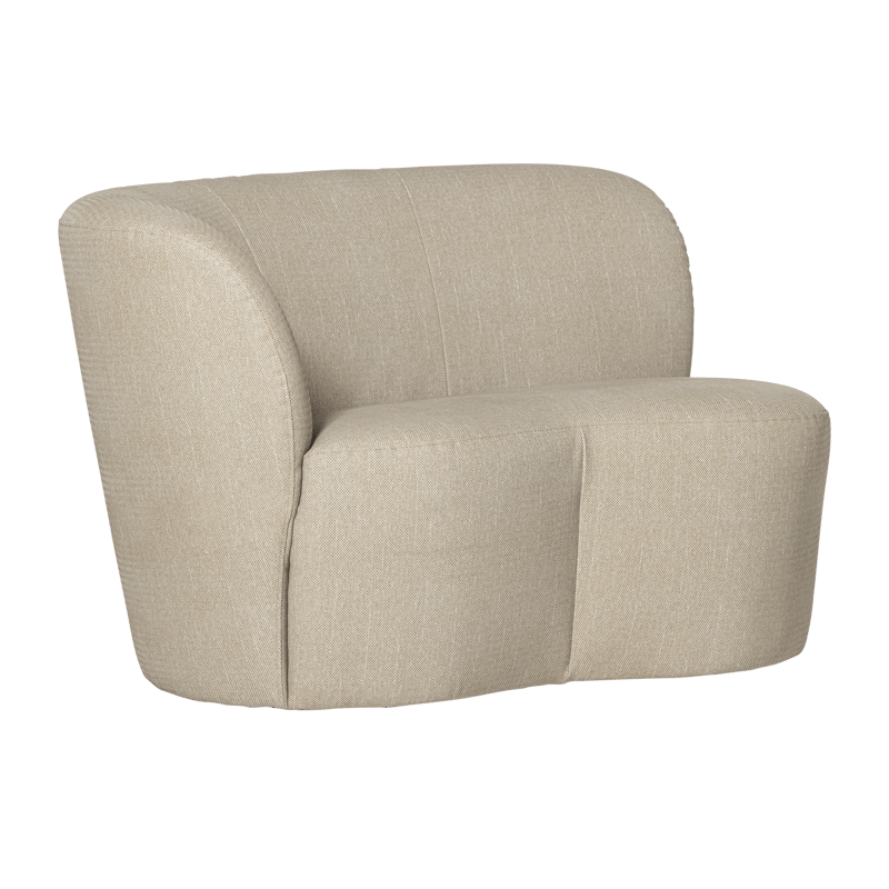 2-istuttava sohva Stone ulkokäyttöön vasen - Hiekka - Puutarhakalusteet - Tarvikkeet ulos - Tee se itse-moduulit