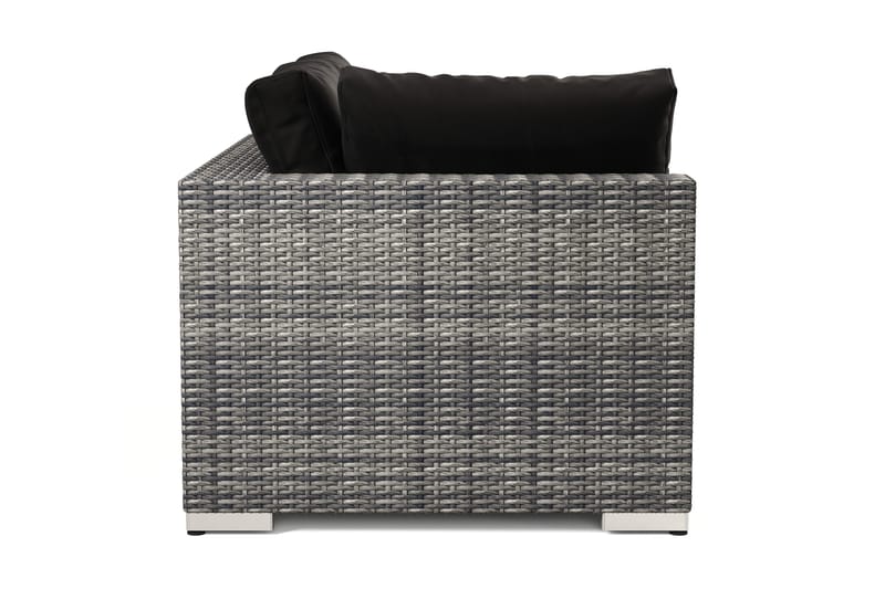 Bahamas Högermodul utomhus 140 cm i konstrotting NO BRAND - Puutarhakalusteet - Tarvikkeet ulos - Tee se itse-moduulit - Oikeamoduuli ulkosohva