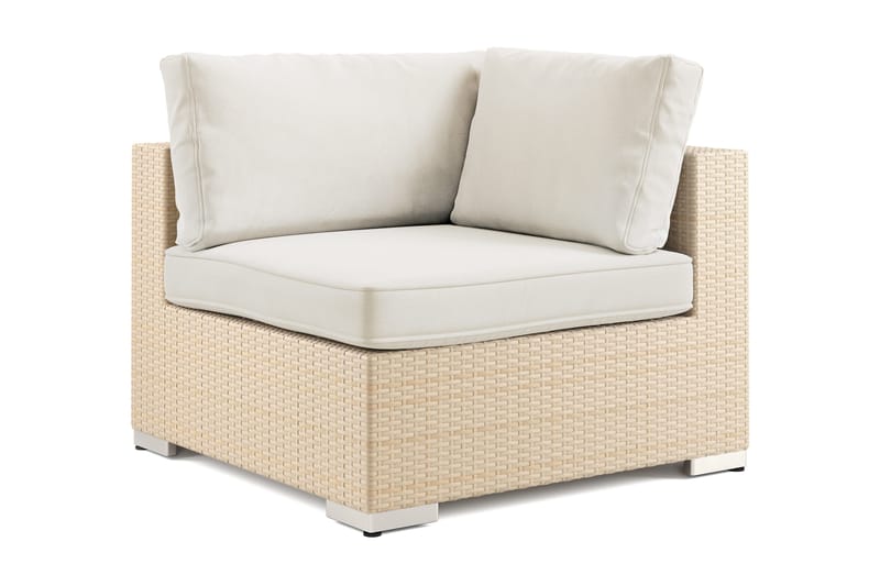 Bahamas Hörnmodul utomhus i konstrotting NO BRAND - Puutarhakalusteet - Tarvikkeet ulos - Tee se itse-moduulit - Kulmamoduuli ulkosohva