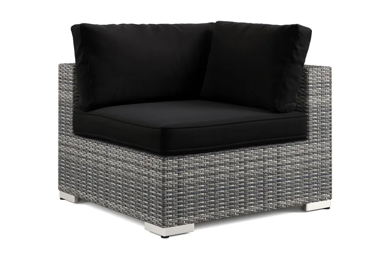 Bahamas Hörnmodul utomhus i konstrotting NO BRAND - Puutarhakalusteet - Tarvikkeet ulos - Tee se itse-moduulit - Kulmamoduuli ulkosohva