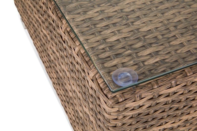 Divaani/Pöytä Wisconsin Polyrottinki/Hiekka - Hillerstorp - Puutarhakalusteet - Tarvikkeet ulos - Tee se itse-moduulit