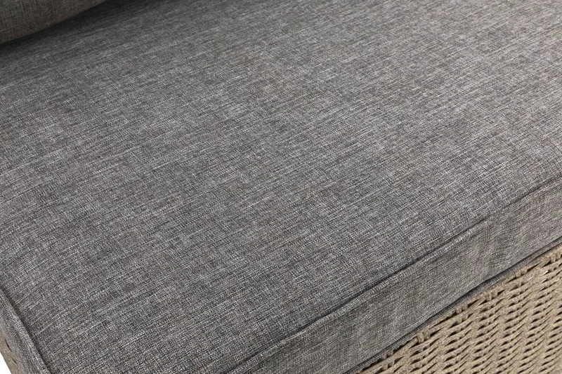 Keskimoduuli Marcus pehmusteella - Harmaa - Puutarhakalusteet - Tarvikkeet ulos - Tee se itse-moduulit