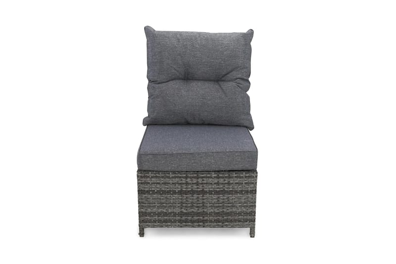 Keskimoduuli James - Harmaa - Puutarhakalusteet - Tarvikkeet ulos - Tee se itse-moduulit - Keskimoduuli ulkosohva