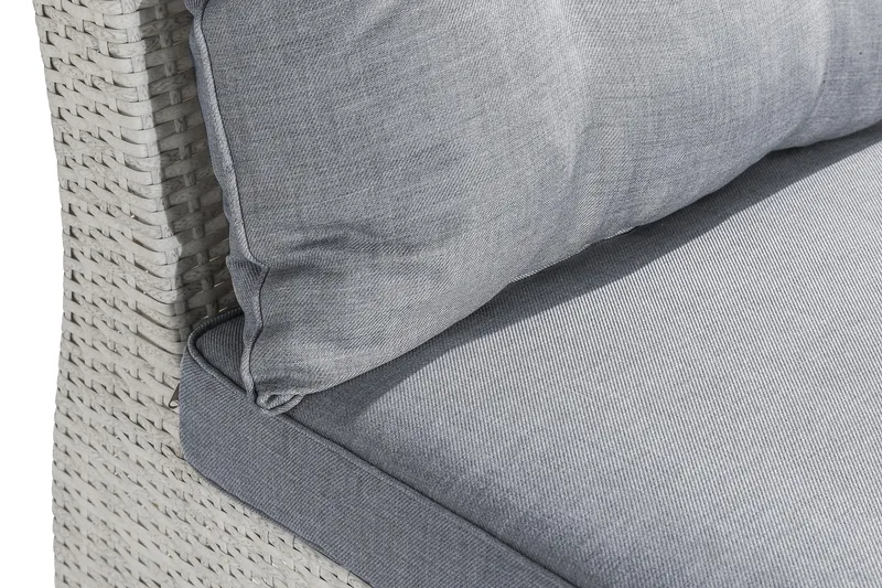 Keskimoduuli James sohvaan - Valkoinen - Puutarhakalusteet - Tarvikkeet ulos - Tee se itse-moduulit - Keskimoduuli ulkosohva