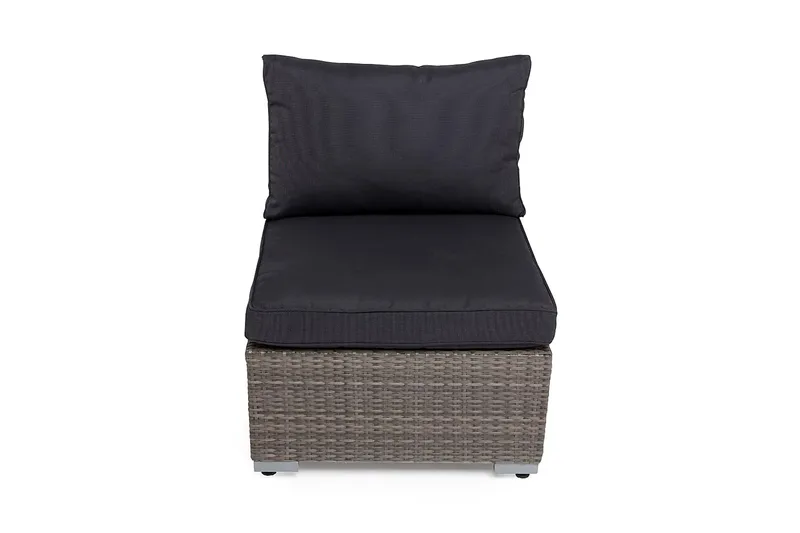 Keskimoduuli Wisconsin Polyrottinki/Harmaa/Ruskea - Hillerstorp - Puutarhakalusteet - Tarvikkeet ulos - Tee se itse-moduulit - Keskimoduuli ulkosohva