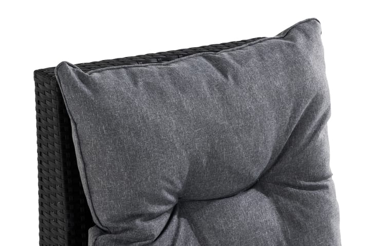 Keskiosa James sohvaan - Musta - Tee se itse-moduulit - Keskimoduuli ulkosohva