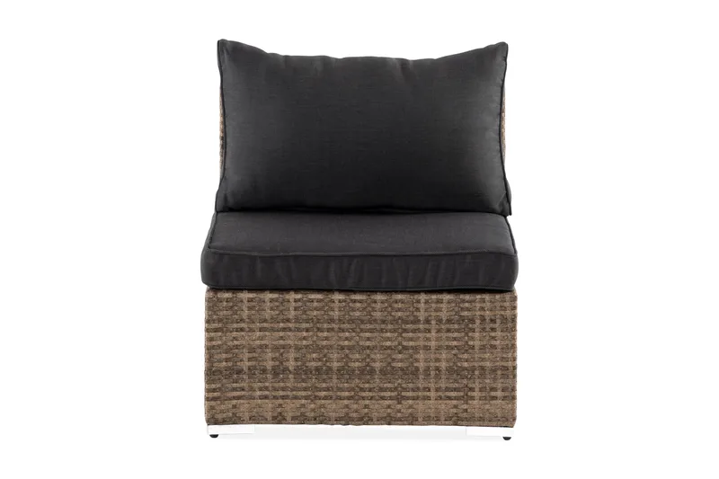 Keskiosa Wisconsin Premium Polyrottinki/Hiekka - Puutarhakalusteet - Tarvikkeet ulos - Tee se itse-moduulit - Keskimoduuli ulkosohva