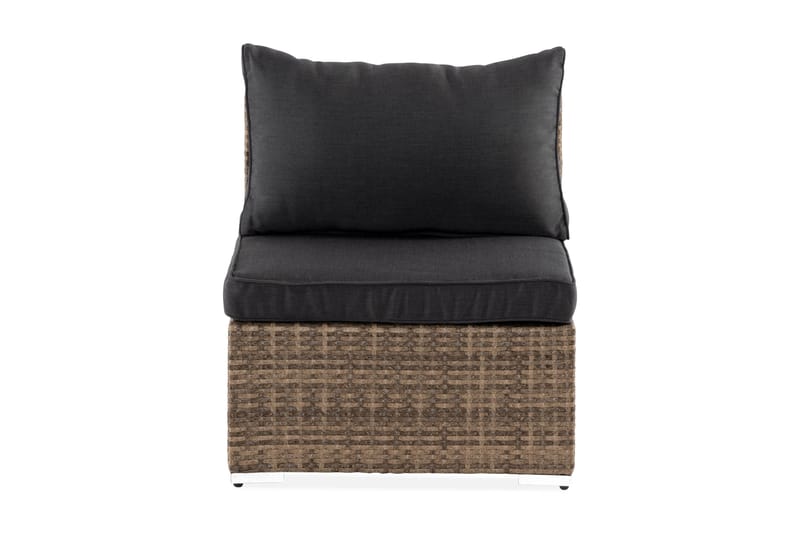 Keskiosa Wisconsin Premium Polyrottinki/Hiekka - Puutarhakalusteet - Tarvikkeet ulos - Tee se itse-moduulit - Keskimoduuli ulkosohva