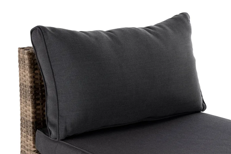 Keskiosa Wisconsin Premium Polyrottinki/Hiekka - Puutarhakalusteet - Tarvikkeet ulos - Tee se itse-moduulit - Keskimoduuli ulkosohva