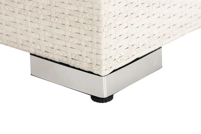 Kulmamoduuli Bahamas - Valkoinen - Puutarhakalusteet - Tarvikkeet ulos - Tee se itse-moduulit - Kulmamoduuli ulkosohva